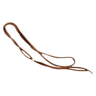 一休高桥吾郎 意大利进口鹿皮绳 项链浅咖啡 送琉璃锁珠