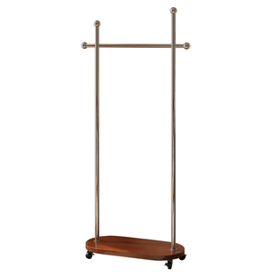 家用衣架落地卧室挂衣架可移动中古衣帽架2025新款收纳挂衣服架子