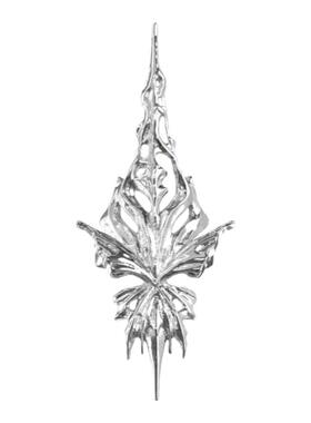 显手美 原创纯银小众蝴蝶指尖美甲戒指高级感关节戒