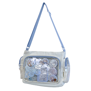 二次元风痛包斜挎包女大容量新款单肩包高颜值学生党上课通勤包包