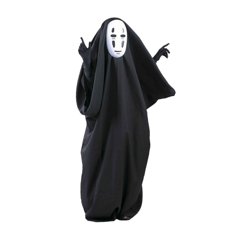 万圣节服装成人无脸男千与千寻cosplay服男女恐怖衣服恶魔幽灵鬼