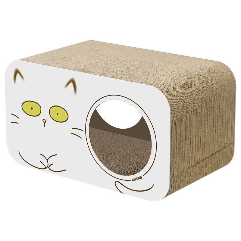 大号瓦楞纸猫抓板猫窝两层猫房子