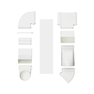 120x54顶送风方管扁平管