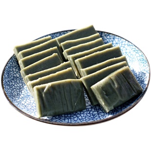 遂昌特产绿云艾草青糕铜锣糕传统手工糯米糕点红豆糕糍粑青团450g