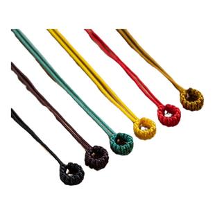 手工编织拉环线圈半成品编手链扣头专用绳子DIY编绳收尾扣头配件