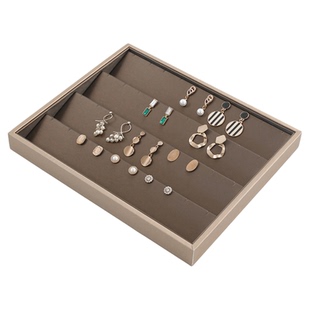 首饰托盘带盖项链戒指耳环吊坠手镯手串展示盘看货盘珠宝展示道具