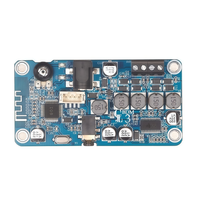 BDM3替代TPA3118蓝牙5.3功放板DSP调音2X25W便携音箱 工业机器人