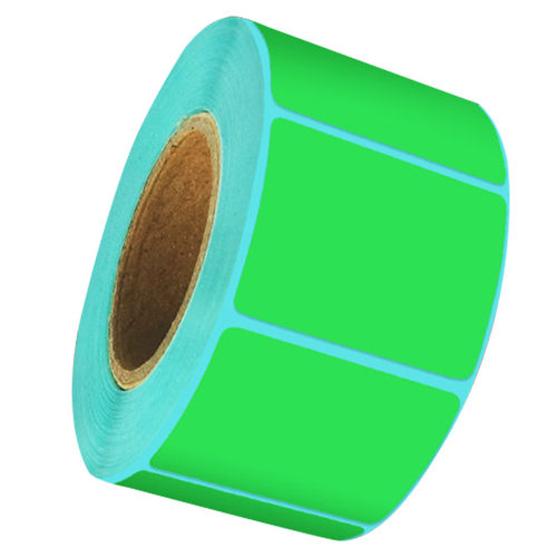 彩色标签纸40*30mm 绿色热敏条码纸 三防不干胶打印纸整箱18卷混色厨房餐厅酒店食品留样标签
