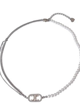 XMR小香风凯旋门珍珠项链