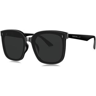 派丽蒙大牌墨镜防紫外线女款黑超大框偏光开车防晒太阳镜男76036