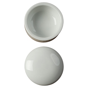 陶瓷砚台带盖 初学者学生墨池盛墨汁墨海毛笔架 文房四宝