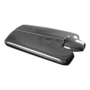 适用于奔驰E级E260L 300L CLS320改装中控台扶手箱面板保护盖板贴