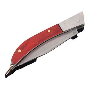 高档檀木木柄折叠刀不锈钢锋利高硬度家用切水果拆快递钥匙扣小刀