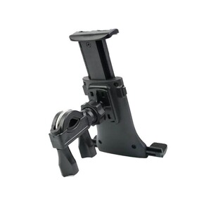 手机平板iPad通用架子鼓钢琴乐谱立杆金属婴儿推车病床支架可调节