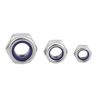 【回购王】黑色304尼龙锁紧螺母