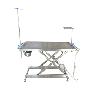 宠物手术台电动恒温动物医院手术床304不锈钢处置台升降解刨台