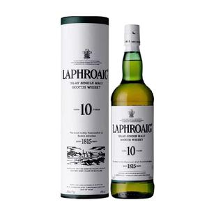 【自营】Laphroaig利富/拉弗格10年苏格兰单一麦芽威士忌酒700ml