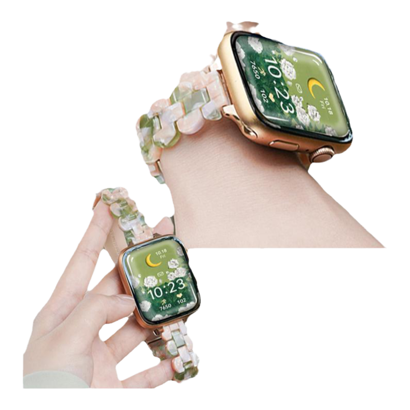 适用VIVO WATCH GT2手环表带vivogt智能手表椭圆树脂表带iqoowatchgt2新款夏季透气手链GT2男女式款腕带