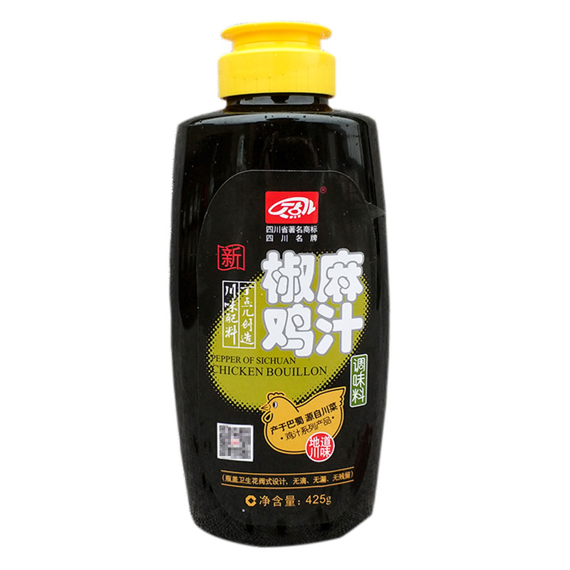丁点儿椒麻鸡汁425g椒麻味不辣冷锅干锅调料凉拌菜钵钵鸡调味料