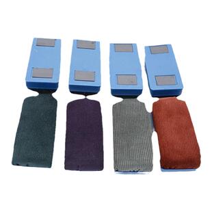 白板擦儿童大小绒布磁性塑料易擦粉笔配件黑板擦刷子白板笔板擦子