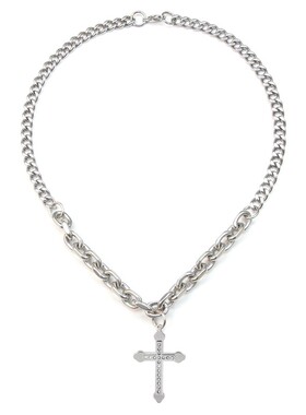 包邮不掉色潮牌嘻哈风格刻字项链