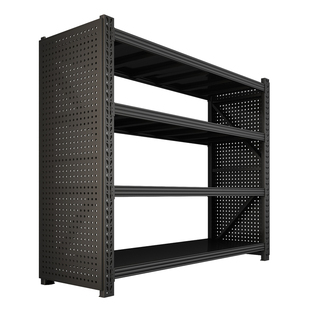 洞洞板货架置物架多层仓储仓库重型库房家用中型加厚储物架收纳架