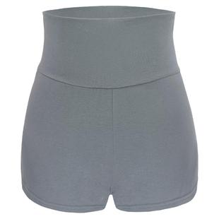 高腰舞蹈短裤女芭蕾舞练功裤三分裤黑色打底紧身裤子一分裤舞蹈裤