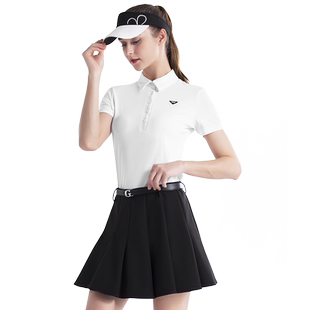 2026高尔夫女装夏季女士服装polo上衣网球T恤运动衣服女裤套装