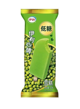 伊利绿豆沙低糖木糖醇雪糕