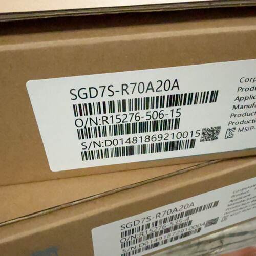 【请询价】伺服驱动器SGD7S-R70A20A，全新品，带原