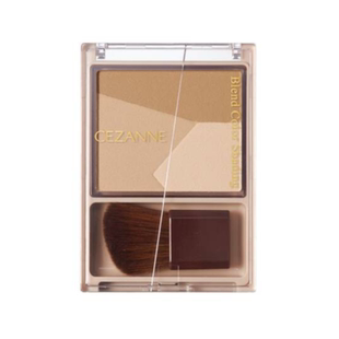 CEZANNE倩诗丽三色修容盘自然立体阴影鼻影多用粉细闪粉高光粉