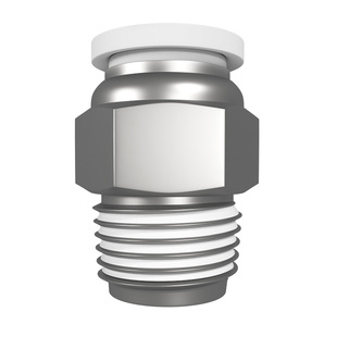 气动气管快速接头快插螺纹直通外丝PC8-02气源快接配件大全4/6-M5