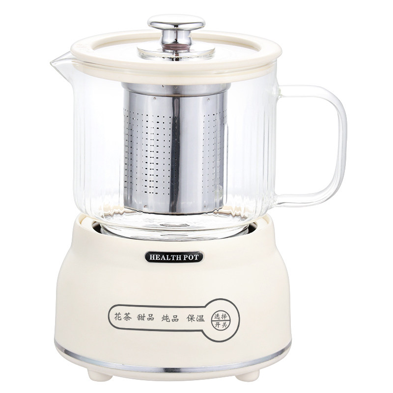 全玻璃养生壶办公室小型花茶壶一人煮茶壶电炖杯迷你多功能养生杯