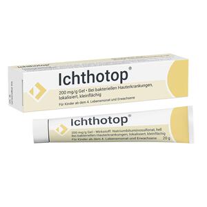 ICHTHYOL颐可修德国小黄管毛囊脓疱痤疮前胸后背痘药膏药用页岩油