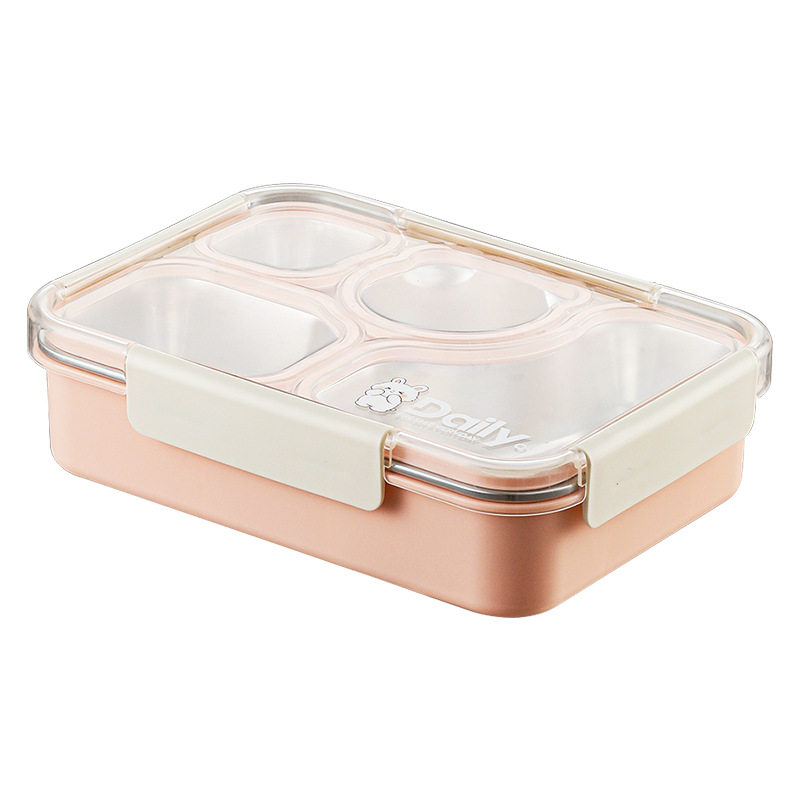 保温饭盒微波炉加热大容量学生办公室上班族专用不锈钢便当快餐盒