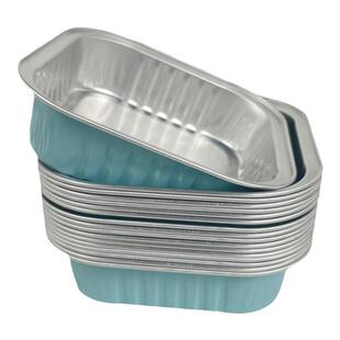 班戟包装盒正方形铝箔盒锡纸打包盒慕斯蛋糕西点盒榴莲千层盒子