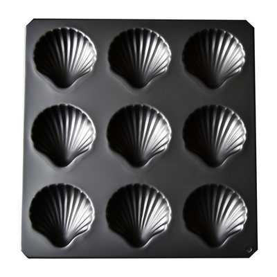 日本进口cakeland黑色扇蛋糕模具