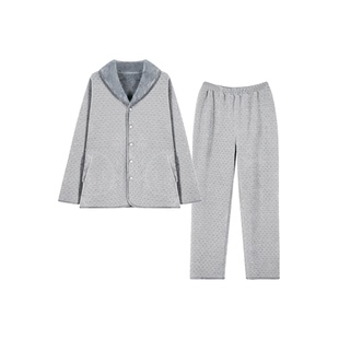 赛妮尔火山绒2025新秋冬男睡衣家居服抗渗透亲肤居家保暖E851012