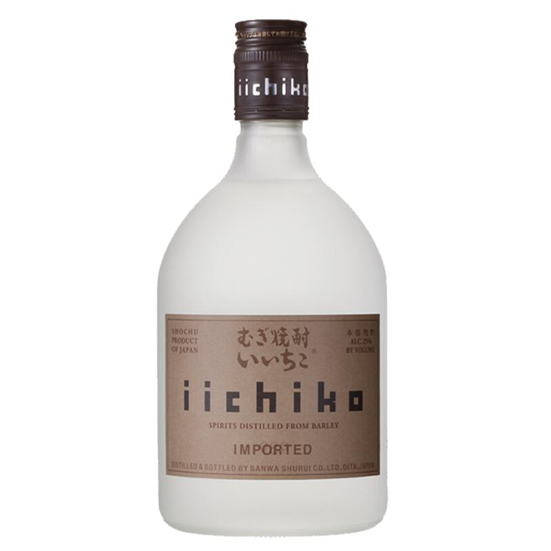 iichiko/亦竹烧酒大麦蒸馏酒雾瓶750ml日本进口本格麦烧洋酒 白酒