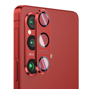 蓝宝石玻璃适用索尼Sony Xperia1VIII镜头膜新款手机后摄像头保护贴1VII圈高清全包覆盖一体钢化壳相机防摔1V