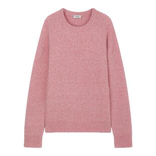 张小斐同款CRUSH Collection冬季新款圆领罗纹毛衣男女情侣款
