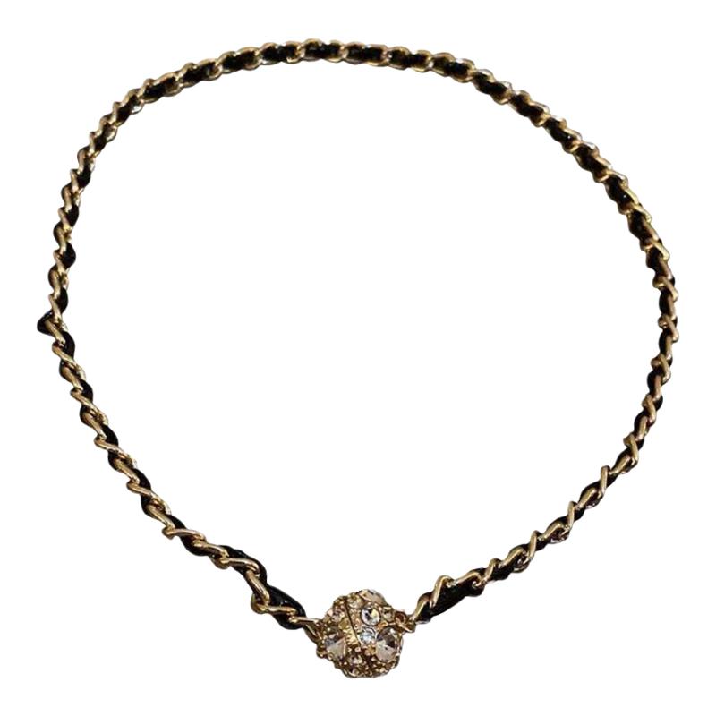 项链女夏季新品高级设计感颈链磁吸编织超仙锁骨链韩国气质配饰潮