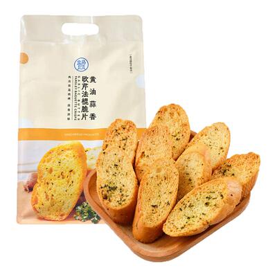 盒马 黄油蒜香 欧芹法棍脆片 420g