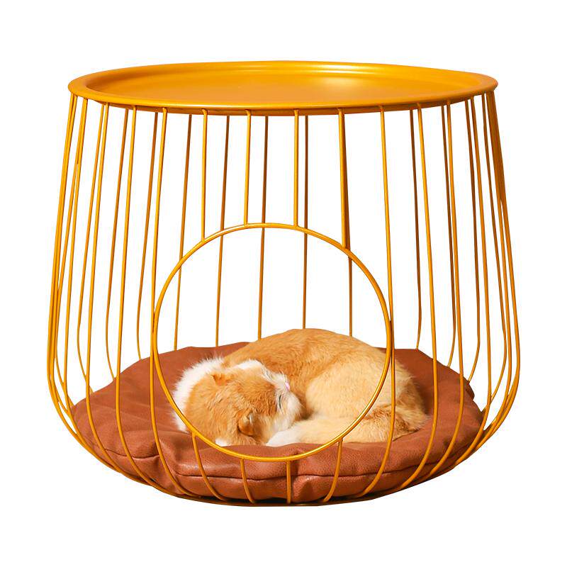 ins茶几猫窝一体半封闭保暖猫笼