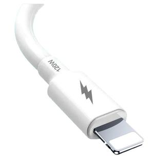 适用苹果6s/XR/7/14/13/12/8数据线加粗6A快充手机车载闪充电线长