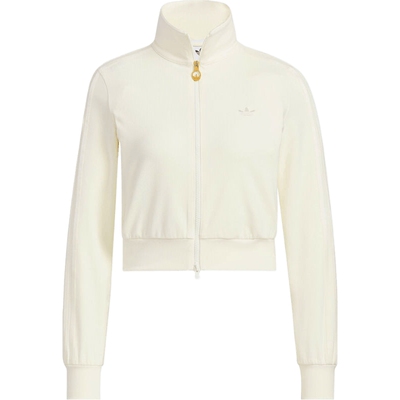 adidas阿迪达斯三叶草女子RIB CLLAR运动健身夹克外套KB5445