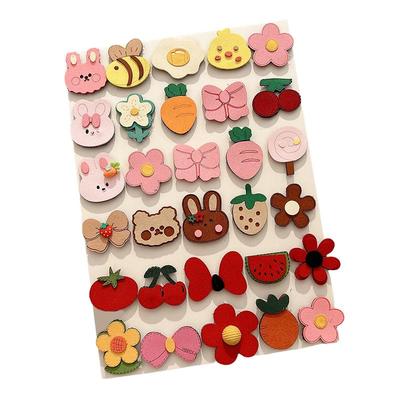 婴儿宝宝胎毛魔术贴头饰不伤发