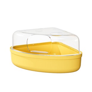 布卡星仓鼠浴室小仓鼠浴沙厕所两用尿砂盆金丝熊沐浴造景冬天用品