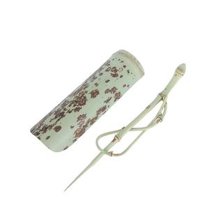 手工保青茶则电子秤湘妃竹梅鹿竹茶夹茶拨茶针斑竹茶具六君子套装