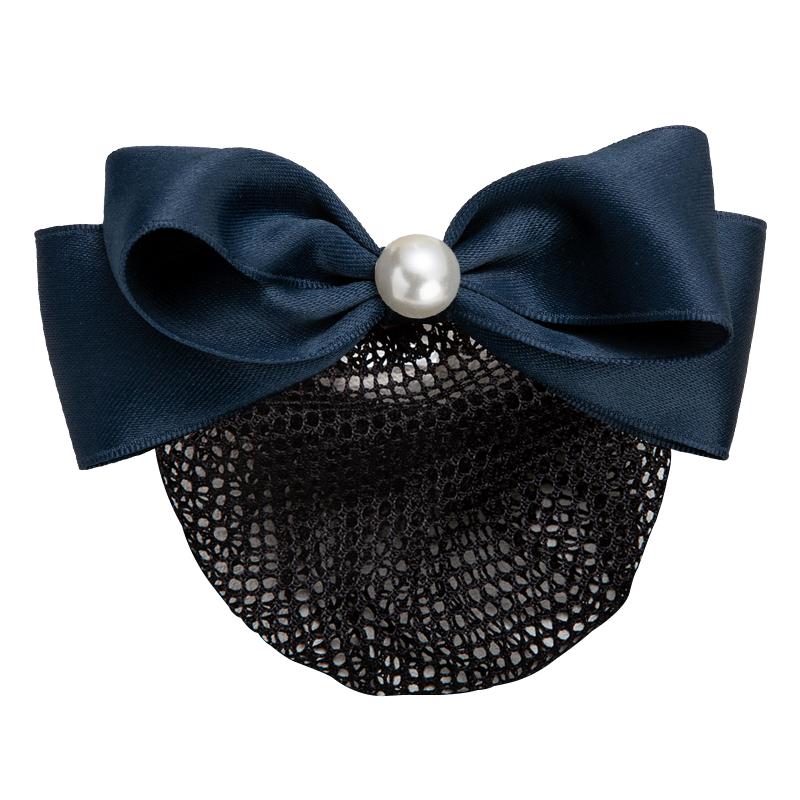 护士头花女网兜发网职业盘头发饰头饰品银行空姐盘发夹2025年新款